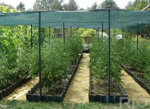 Сетка затеняющая Karatzis зеленая (4х50) 50% - фото № 1