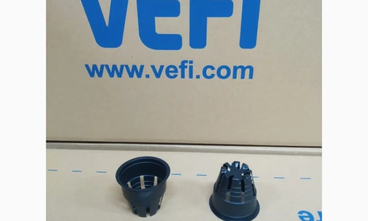 Сітчастий горщик, стаканчик для гідропоніки. 60*51мм, 80мл. Vefi (Польща) - фото № 3