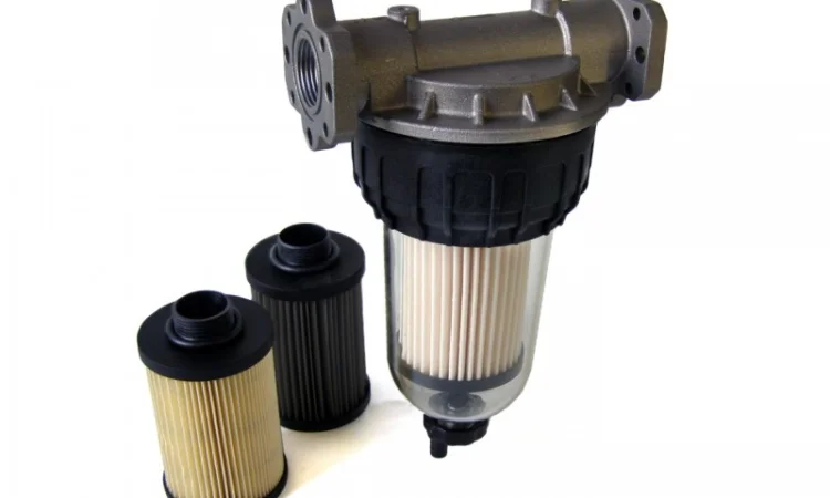 Фільтр для дизельного палива, бензину із змінним картріджем Італія PIUSI. Сепаратор води - фото № 1