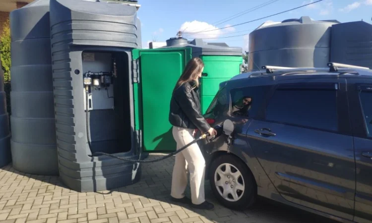 Резервуар двухстінний 9000л METRIA для дизпалива. МініАЗС під ключ - фото № 2