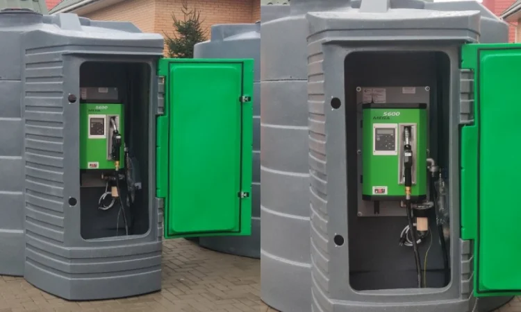 Міні АЗС під ключ 5тон для дизпалива з двостінним резервуаром - фото № 5