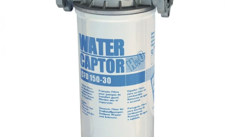Фільтр сепаратор води до 150л/хв для палива CFD 150-30 F00611020 F00611A10 - фото № 3