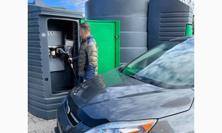 МІНІАЗС 5000л "під ключ" для дизельного пального з автоматичним доступом чіпи - фото № 5