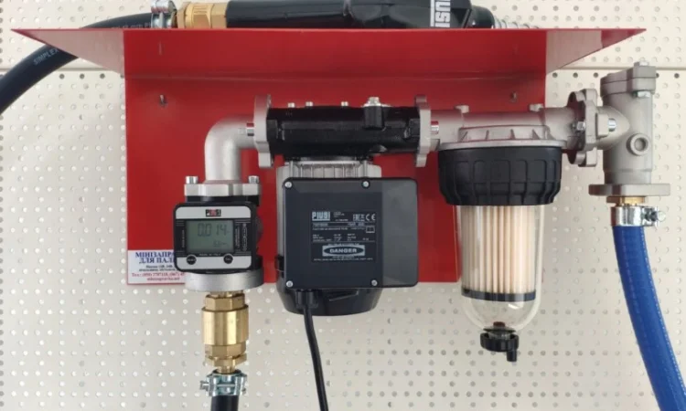 Кращий варіант комплектації міні АЗС Італія 220В 56л/хв з насосом PANTHER 56 - фото № 1