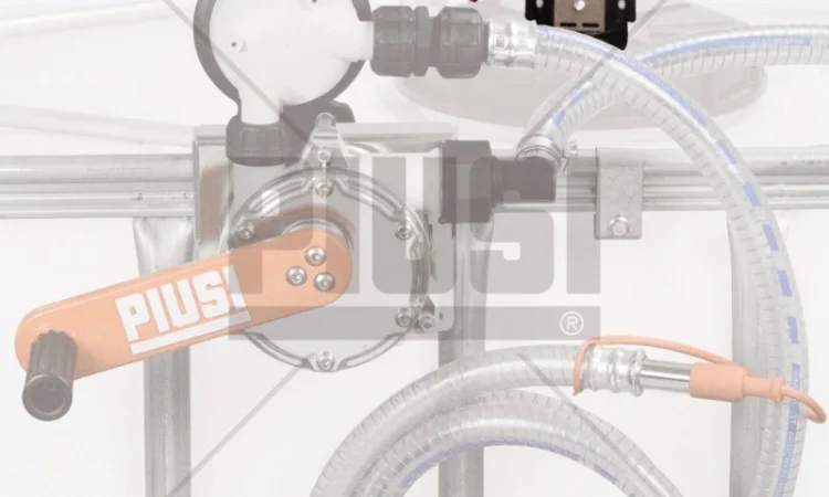 Для AdBlue адблю на єврокуб ручний насос F00332B00 Piusi Hand Pump Side version Італія - фото № 4