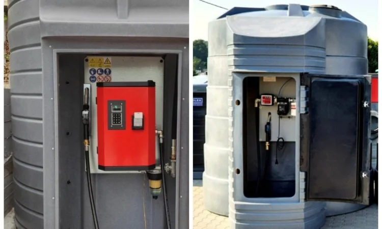 Міні АЗС під ключ на базі резервуара, опція - видача палива по картках - фото № 1