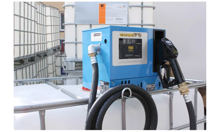 Міні заправка в ящику Італія для дизпалива CUBE 70 - фото № 4