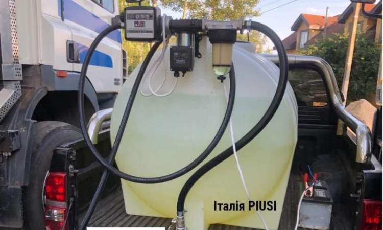 Заправочний модуль 12/56/К33 12V 56л/хв з механічним витратоміром для дизпалива, PIUSI - фото № 2