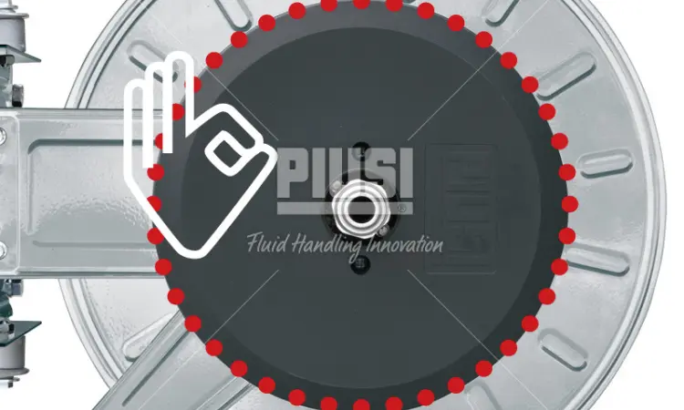 Катушка для шланга для ADBLUE присадки до палива Piusi Італія F0075006A - фото № 6