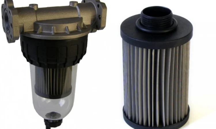 ЗИМОВИЙ фільтр для перекачки дизельного палива. Прозорий фільтр Італія - фото № 1