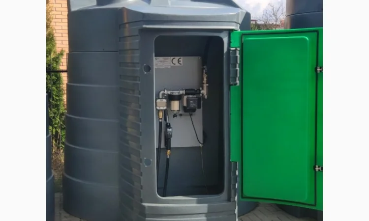 Міні АЗС 5000л під ключ Резервуар двостінний з заправним модулем для дизпалива - фото № 3