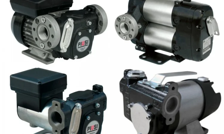 Якісний насос для палива, дизельні і бензинові АЗС, масло Італія - фото № 1