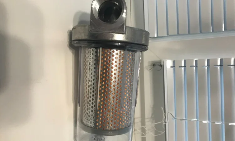 Фильтр сепаратор для тонкой очистки топлива для Мини Азс с влагоотделителем - фото № 1