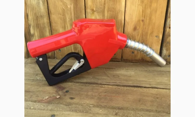 Пистолет заправочный, дизель бензин Автоматический - фото № 3