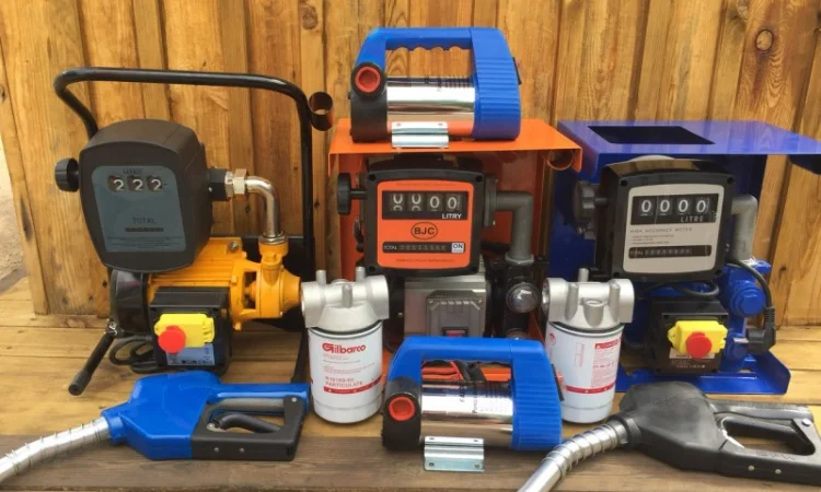 Мини азс, пистолет заправочный, счетчик для топливо, заправочный модуль - фото № 1