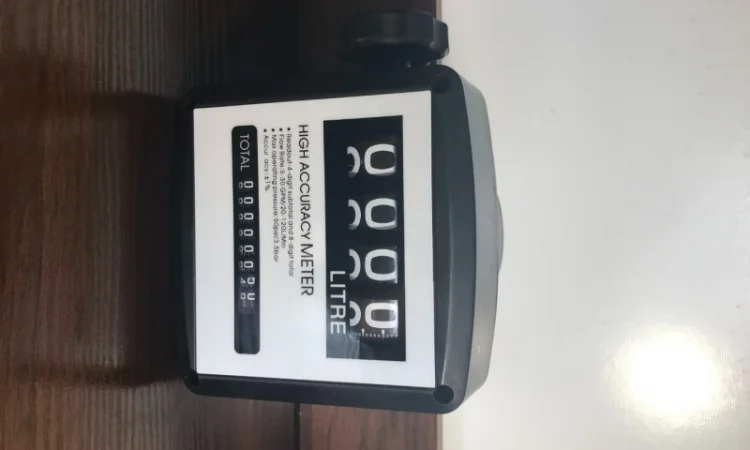 Счетчик механический для перекачки дизельного топлива на 4 отделения - фото № 4