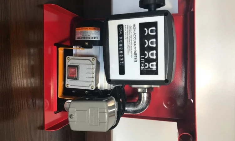 Заправочная станция мини АЗС для перекачки топлива 60Л/мин насос для перекачки заправка - фото № 1