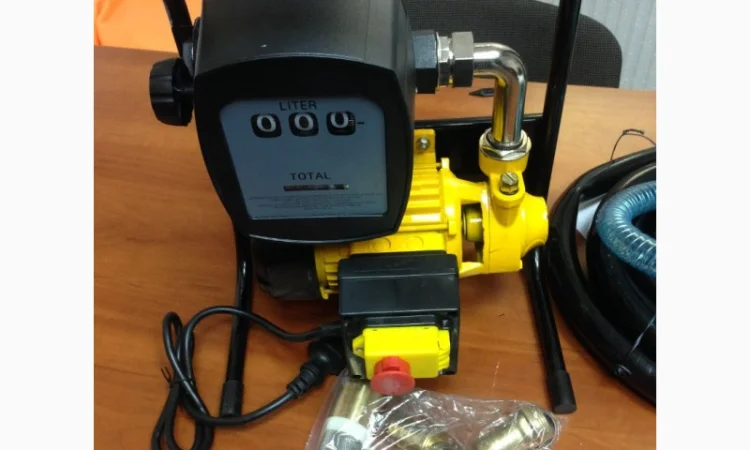 АЗС для заправки перекачки дт заправка с насосом 2200 WAT Geko Mini - фото № 2