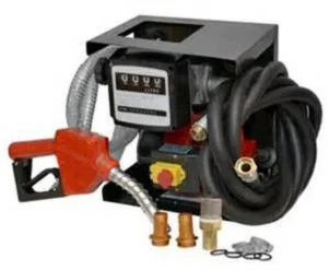 Заправочные станции, мини АЗС для перекачки ДТ 220 Вт с механическим счетчиком Geko Max - фото № 1