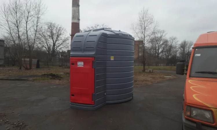 Мобильная мини АЗС Swimer 10000 л резервуар емкость для дизельного топлива, ДТ, ГСМ - фото № 14