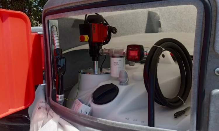 Пункт паливозаправний Sibuso V2500 для дизельного палива міні модульна мобільна заправка - фото № 4