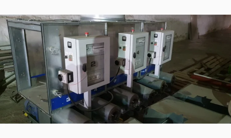 Линия брикетирования соломы шнековым прессом BIOMASSER. 300кг.час. Б.У - фото № 9