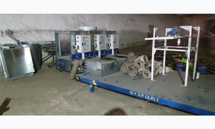 Линия брикетирования соломы шнековым прессом BIOMASSER. 300кг.час. Б.У - фото № 2