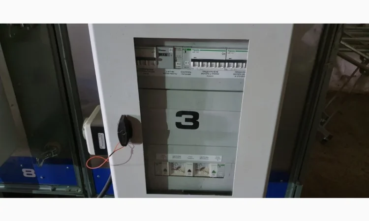 Линия брикетирования соломы шнековым прессом BIOMASSER. 300кг.час. Б.У - фото № 4