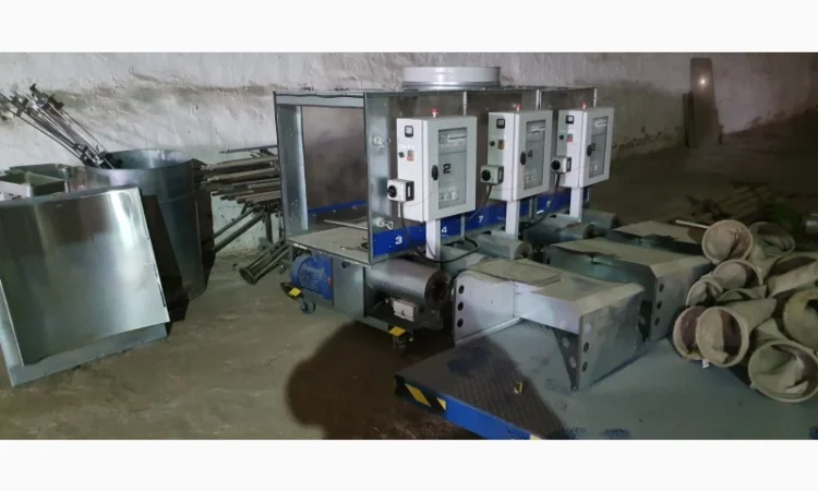 Линия брикетирования соломы шнековым прессом BIOMASSER. 300кг.час. Б.У - фото № 5