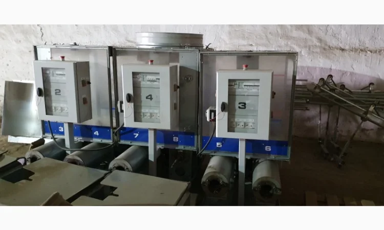 Линия брикетирования соломы шнековым прессом BIOMASSER. 300кг.час. Б.У - фото № 8