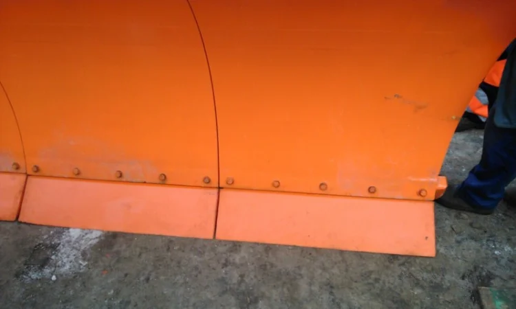 Нож снегоотвала, нож отвала, скребок, снегоочиститель - фото № 5