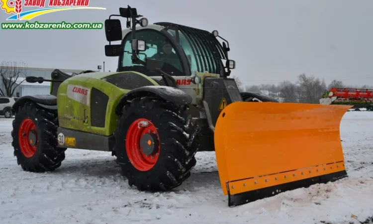 Отвал снегоуборочный к погрузчикам всех производителей Claas, Case, Manitou, Merlo, Bobcat - фото № 2