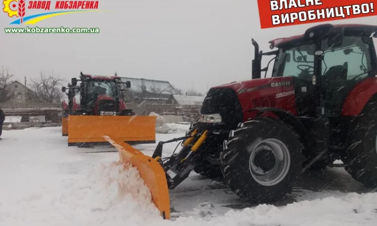 Відвал снігоприбиральний до будь-якого трактора. Відвали для снігу Кобзаренка - фото № 5