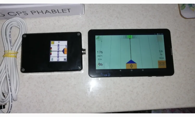 Агро курсоуказатель, GPS параллельное вождение для МТЗ СЗР РУМ АГРОСЛАЛОМ - фото № 2