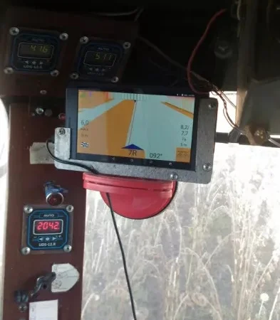 Агро курсоуказатель, GPS параллельное вождение для МТЗ СЗР РУМ АГРОСЛАЛОМ - фото № 8