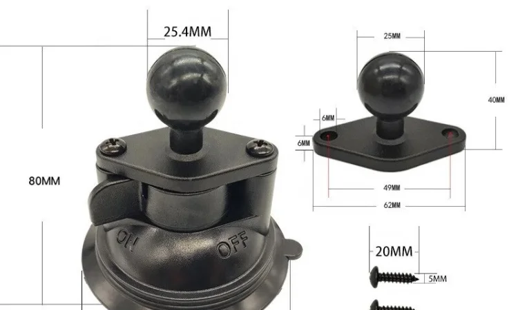 Міцне RAM кріплення, тримач агро навігаторів Trimble, Raven, Claas, Teejet - фото № 5