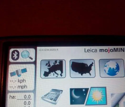 Продам монитор( дисплей, консоль к курcоуказателю, агронавигатору) Leica mojomini б/у - фото № 3