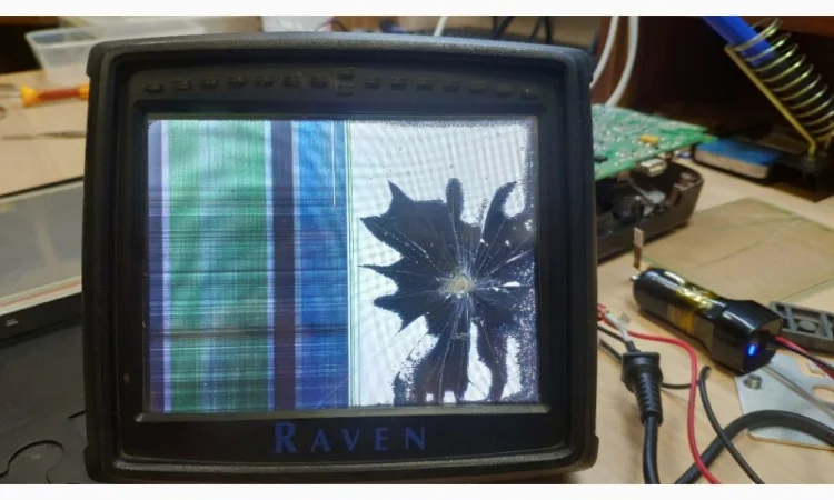 Замена сенсора(тачскрина дисплея) параллельное вождение Raven Cruizer 1 и 2, Envizio - фото № 2