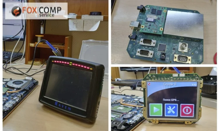 Замена сенсора(тачскрина дисплея) параллельное вождение Raven Cruizer 1 и 2, Envizio - фото № 4