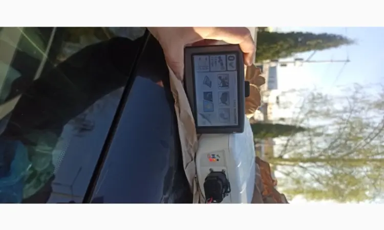 Система паралельного вождения(курсоуказатель GPS агро навигатор) Leica mojoMINI б/у - фото № 2