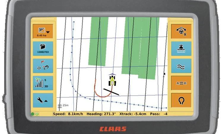 Claas GPS Copilot S7 - система параллельного вождения - фото № 1