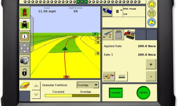 Многофункциональный дисплей trimble fmx навигация - фото № 1