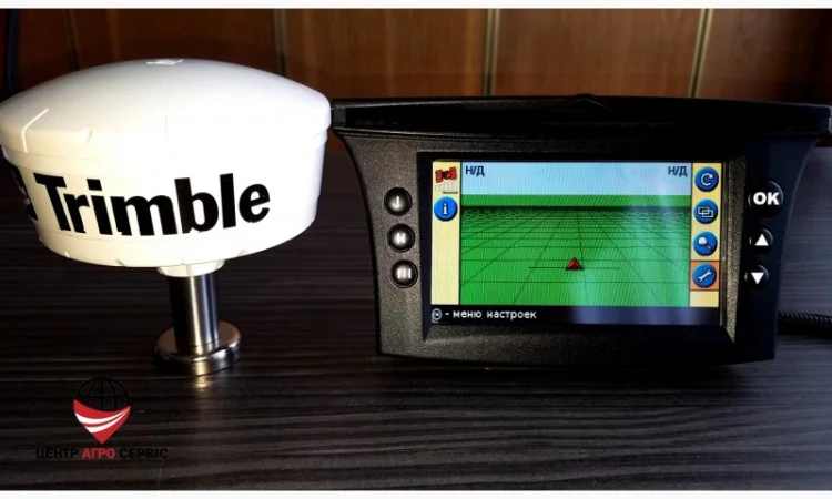 Gps курсоуказатель для трактора Trimble 500, агронавигатор, система параллельного вождения - фото № 1