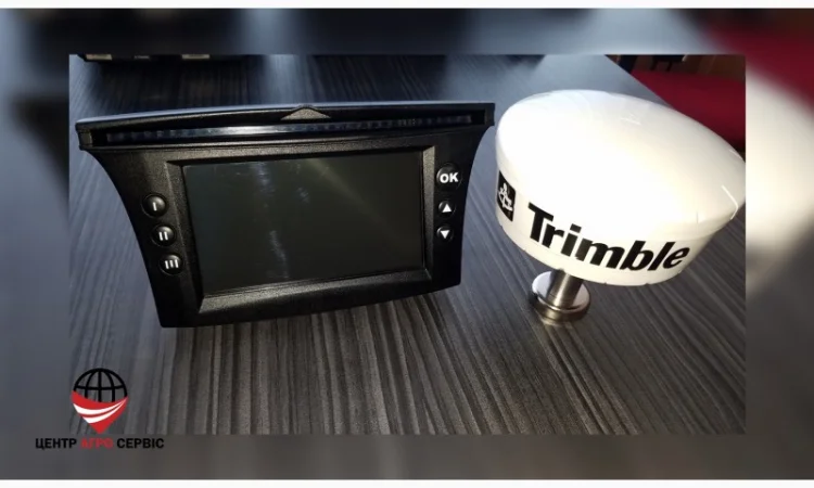 Gps курсоуказатель для трактора Trimble 500, агронавигатор, система параллельного вождения - фото № 2