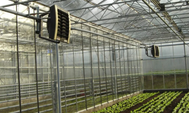 Отопление теплиц  Тепловентиляторы Volcano VR1, Volcano VR2 - фото № 1