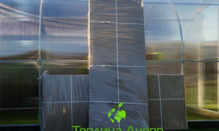 Двускатная теплица «Акцент» с поликарбонатом - фото № 2