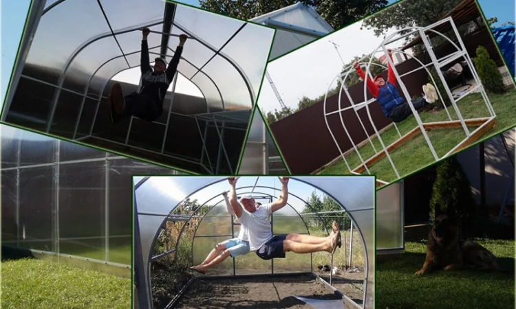 Теплицы поликарбонатные от производителя Запорожская область - фото № 5