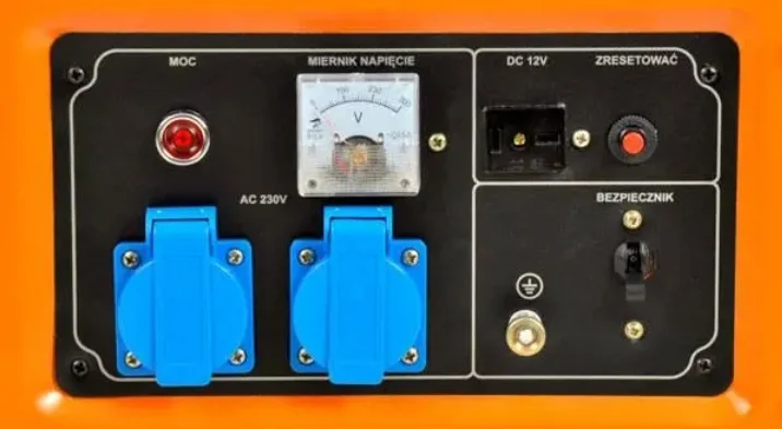 Бензиновый генератор 3.5 квт BASS 220V медная обмотка - фото № 5