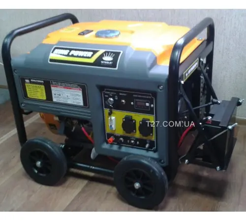 Генератор King Power KP7500EKP-I бензиновий зі стартером 6 кВт - фото № 4