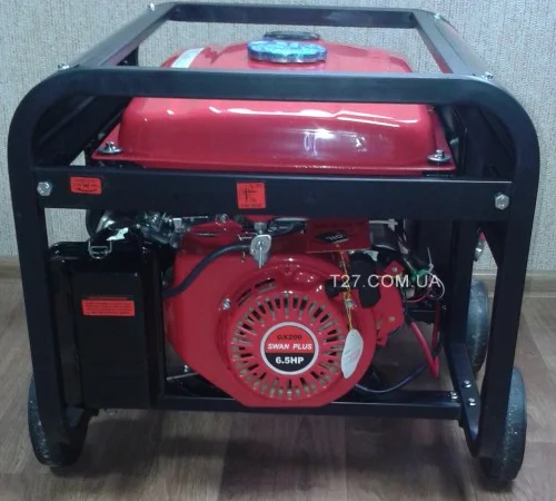 Генератор Swan Plus SW4500EWS-I бензиновый со стартером 2.8 кВт - фото № 4